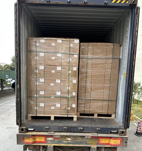 yingda shipment by sea with 1x40hq container 472x500