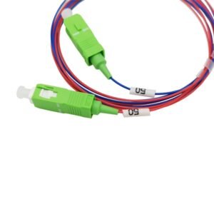dual window 1×2 fiber optic coupler 50/50 single mode fiber 1310/1490nm