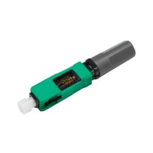 ftth fttx fast on connector sc apc upc, 51.45mm, with metal v groove, repeat 5 times use