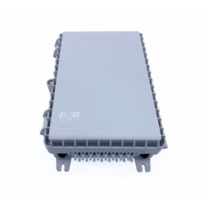 16 ports access terminal box for ftth network, 4 port for main cable go straightly through the box