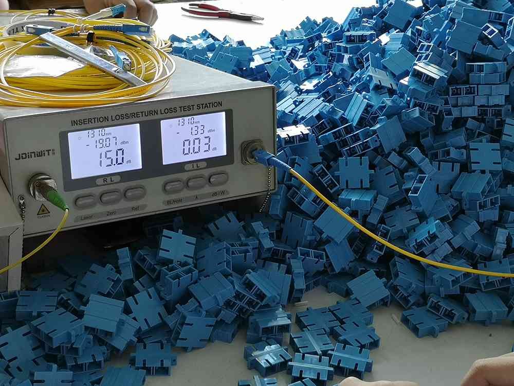 fiber adapter loss test